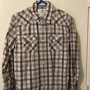 American Eagle button down